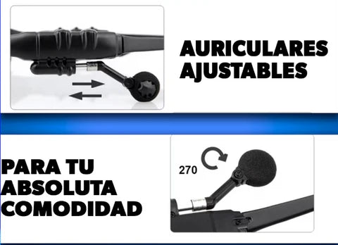 Lentes Bluetooth Inteligentes | Música + Llamadas + Protección UV 😎 (Copia)