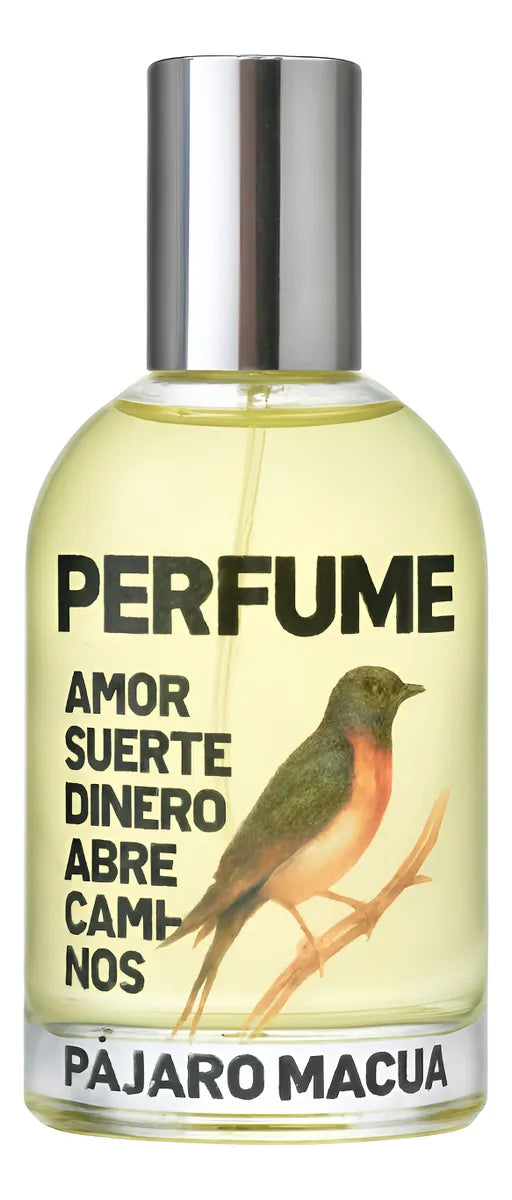 Perfume Pájaro Macua – Amor, suerte y abre caminos en una sola fragancia