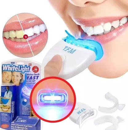 Blanqueador Dental LED WhiteLight™ – Dientes Blancos en Minutos, Tecnología Luz Azul