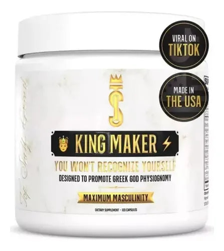 King Maker – Suplemento Masculino para Energía, Potencia y Rendimiento Total
