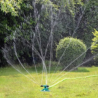 Aspersor Automático de Césped 360° – Rociador de Agua para Jardín