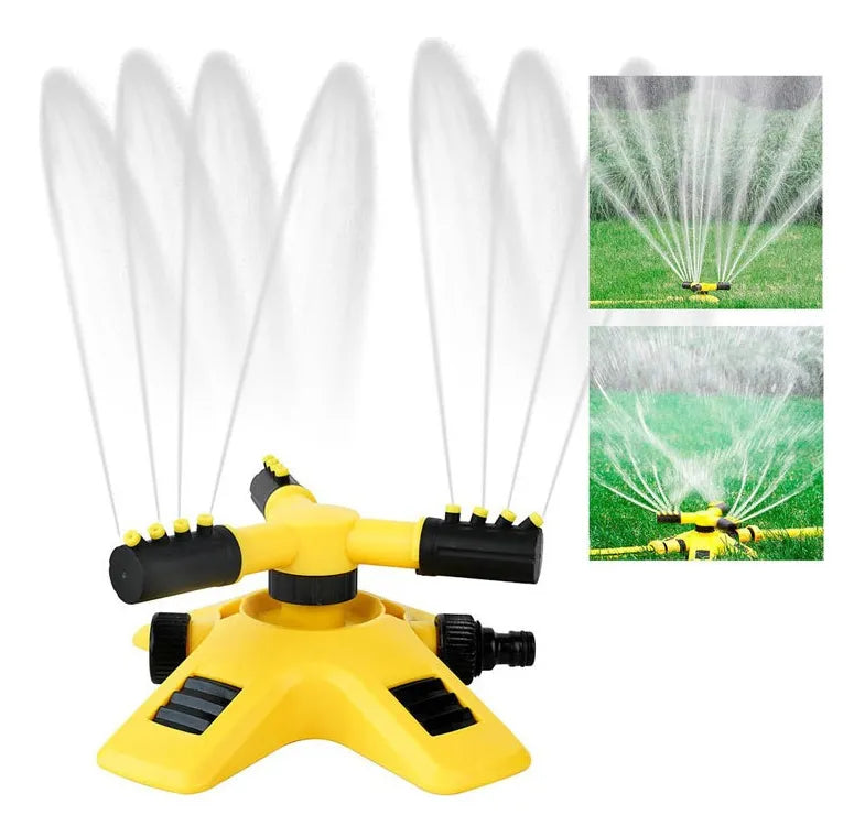 Aspersor Automático de Césped 360° – Rociador de Agua para Jardín