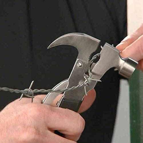 Martillo Multiherramienta 18 en 1 | Compacto, Resistente y Todo en Uno – Ideal para Casa, Auto y Camping