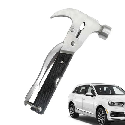 Martillo Multiherramienta 18 en 1 | Compacto, Resistente y Todo en Uno – Ideal para Casa, Auto y Camping