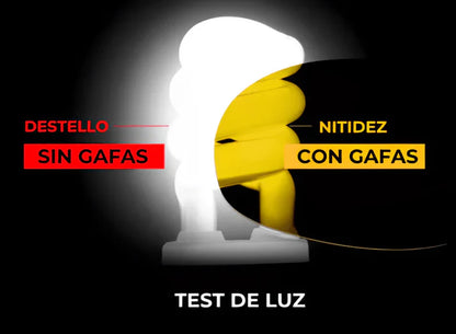 Gafas Nocturnas HD | Conducí Seguro y Sin Reflejos 🚗🌙