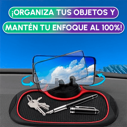 Alfombra Giratoria para Vehículo | Organización y Seguridad al Volante + REGALO