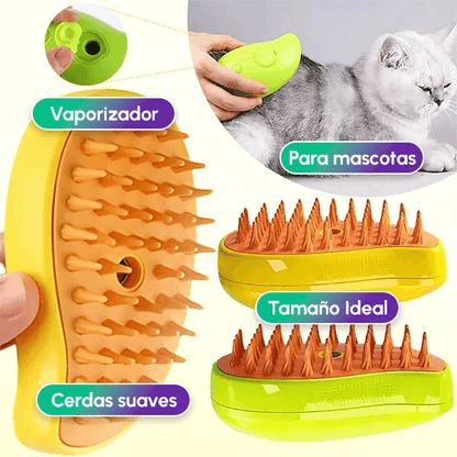 Cepillo de vapor para mascotas + Envío GRATIS