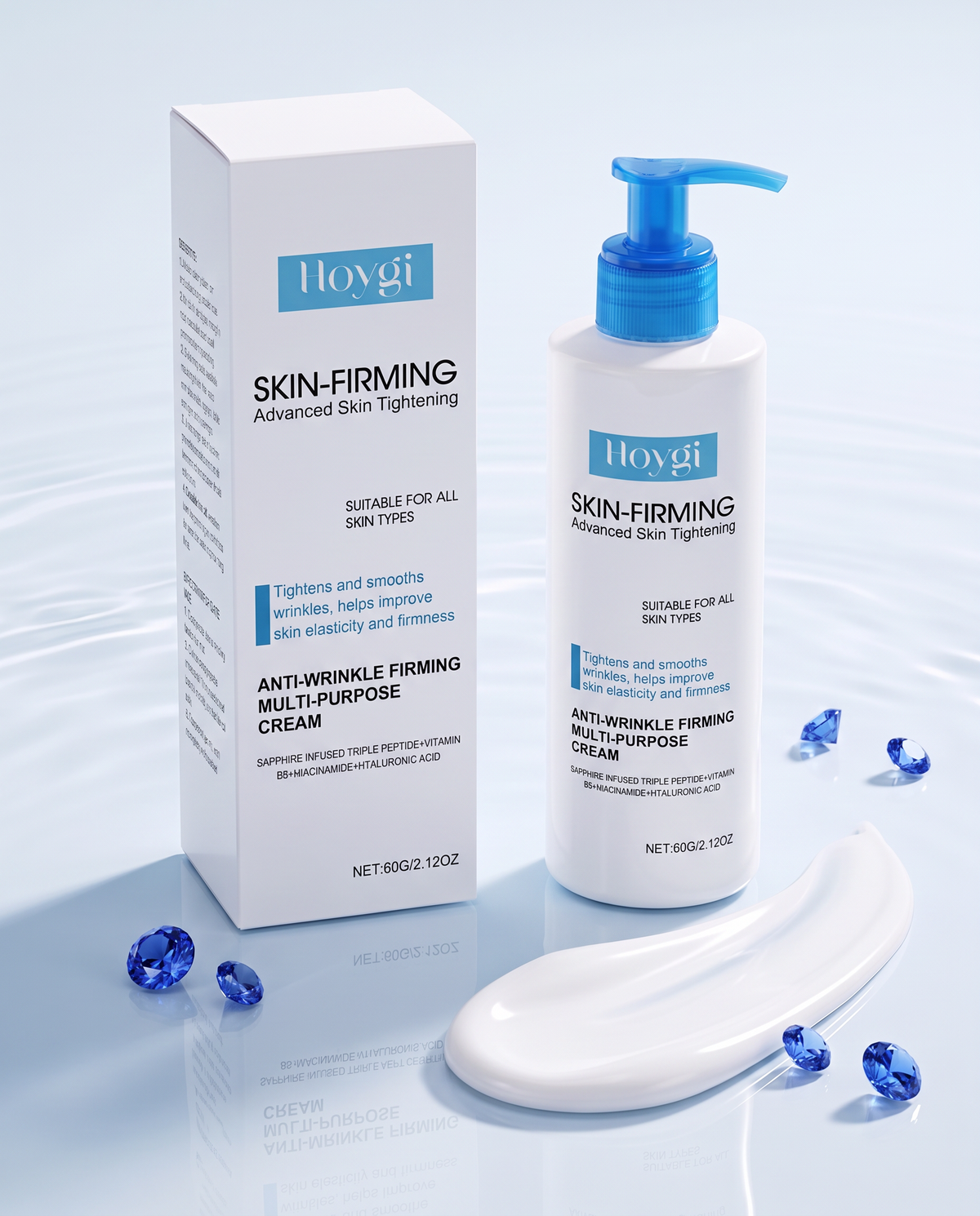 Crema reafirmante Hoygi, envase de 60 g