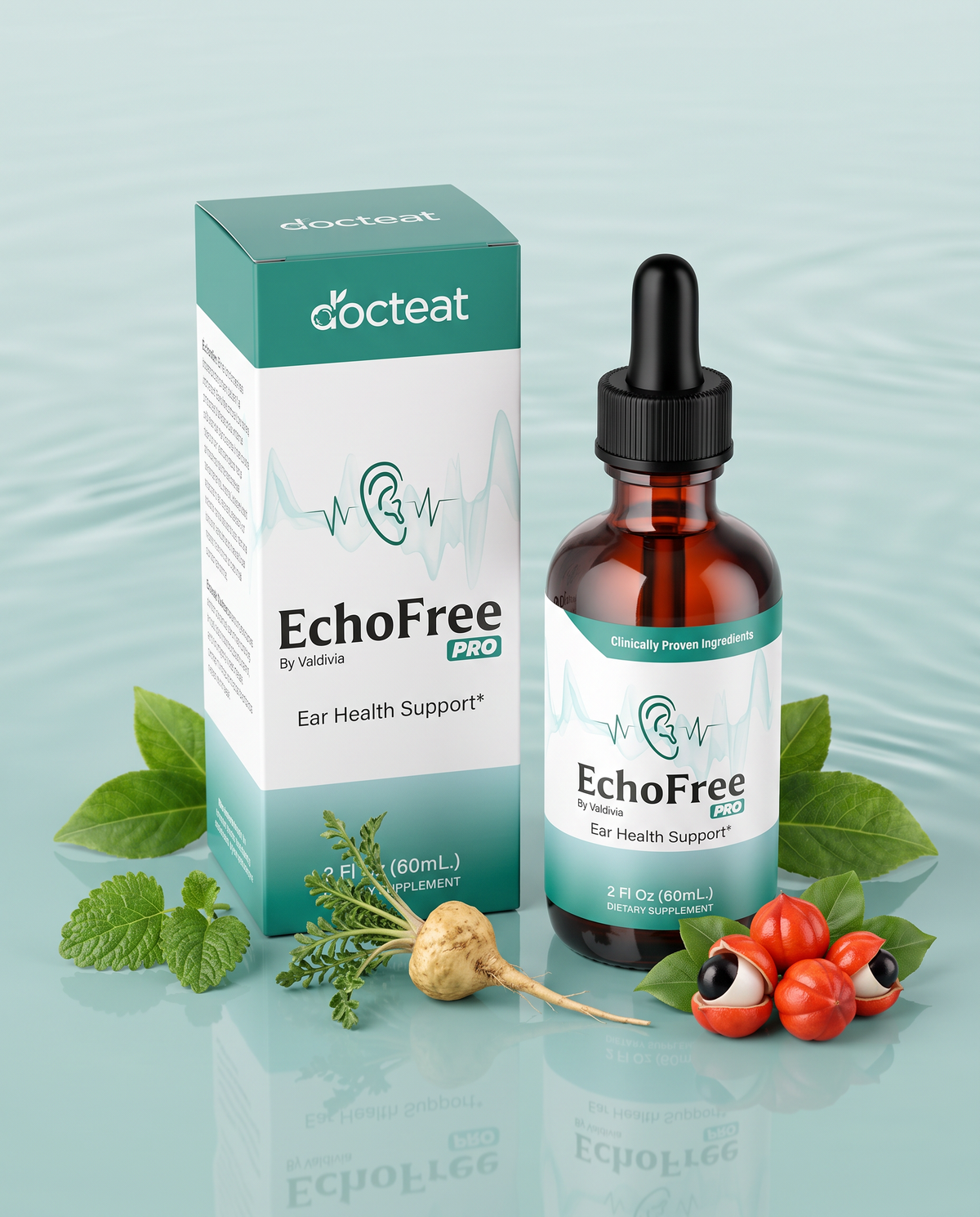 Gotas Echo Free, frasco de 60 ml