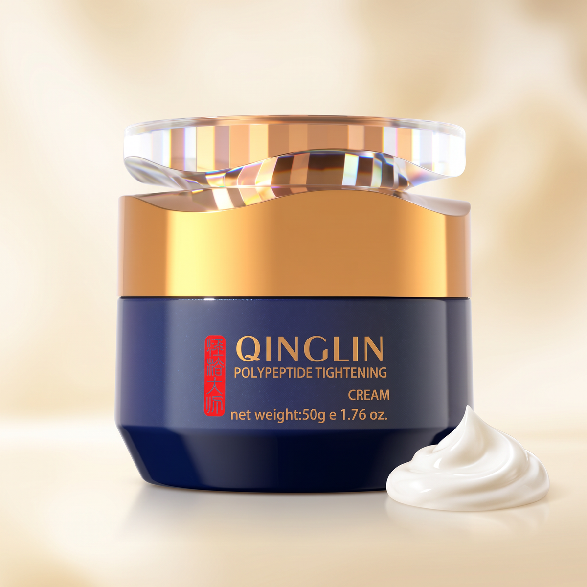 Crema facial Qinglin, forma de aplicación