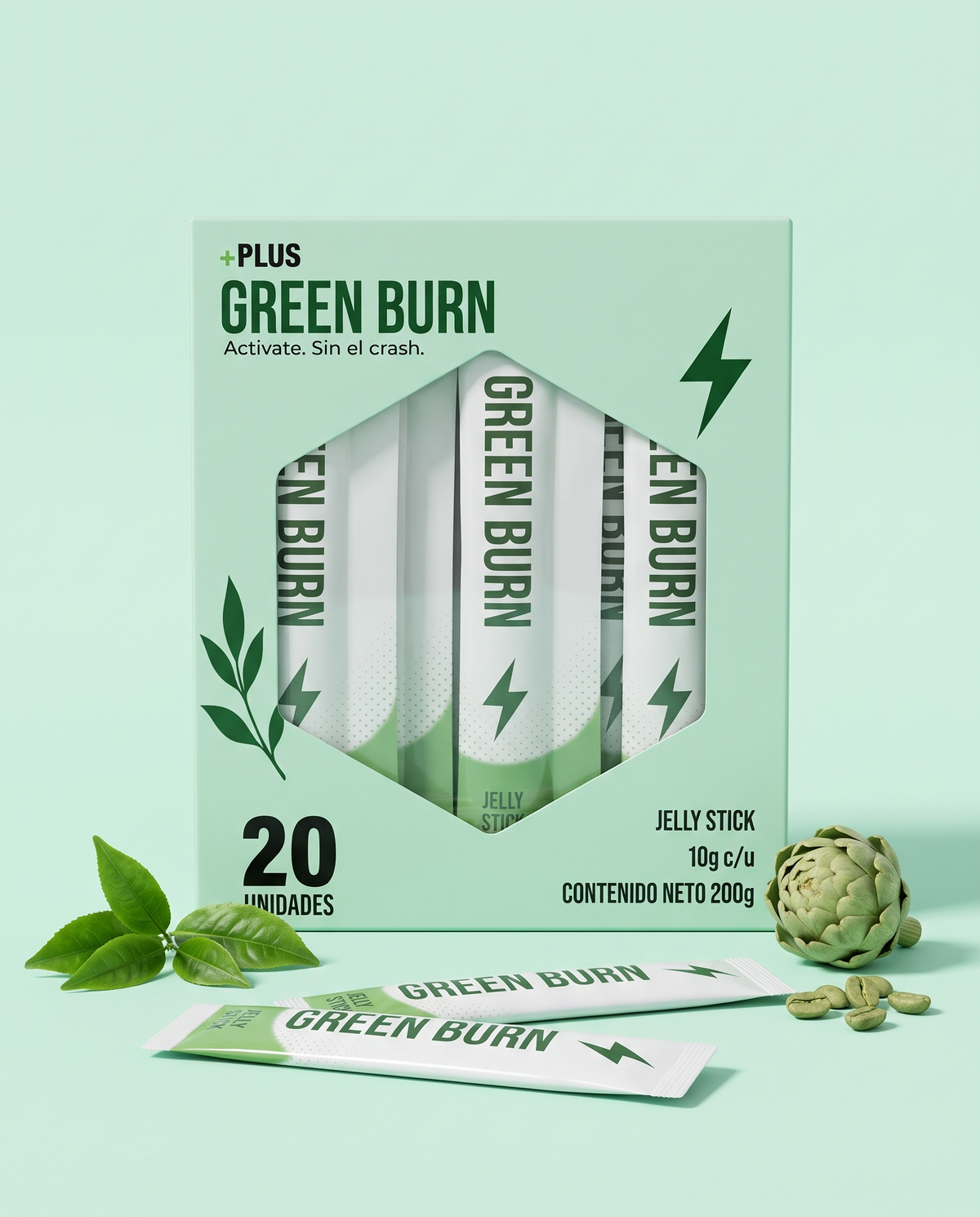 GREEN BURN Jelly Stick +PLUS