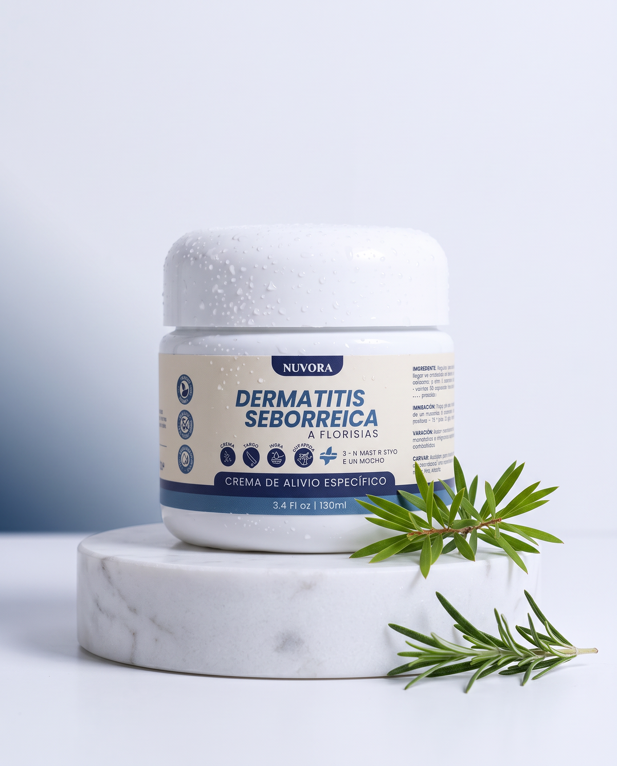 Nuvora, crema para dermatitis seborreica