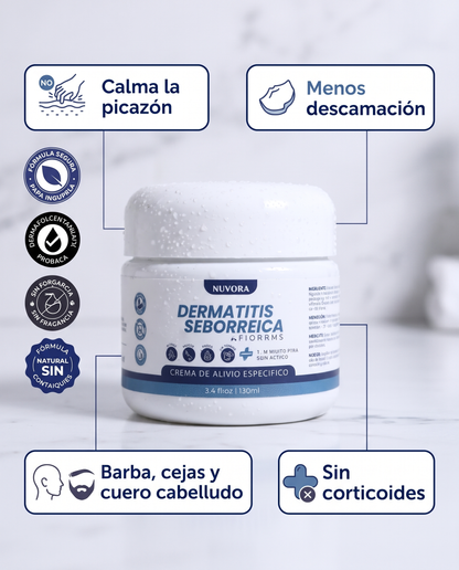 Nuvora, crema para dermatitis seborreica