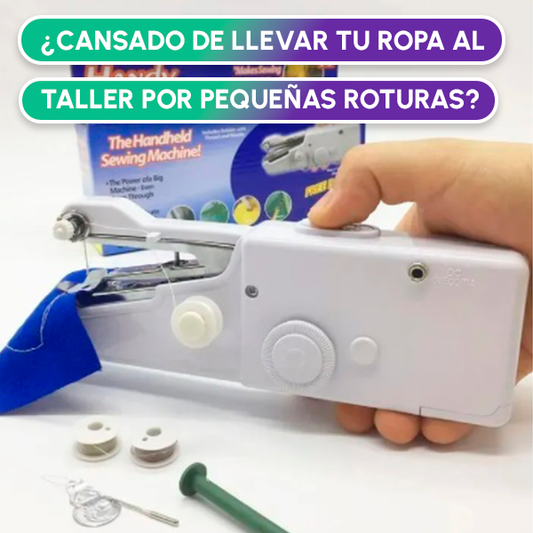 Máquina de Coser Portátil | Solución Rápida y Compacta para Reparaciones en Casa