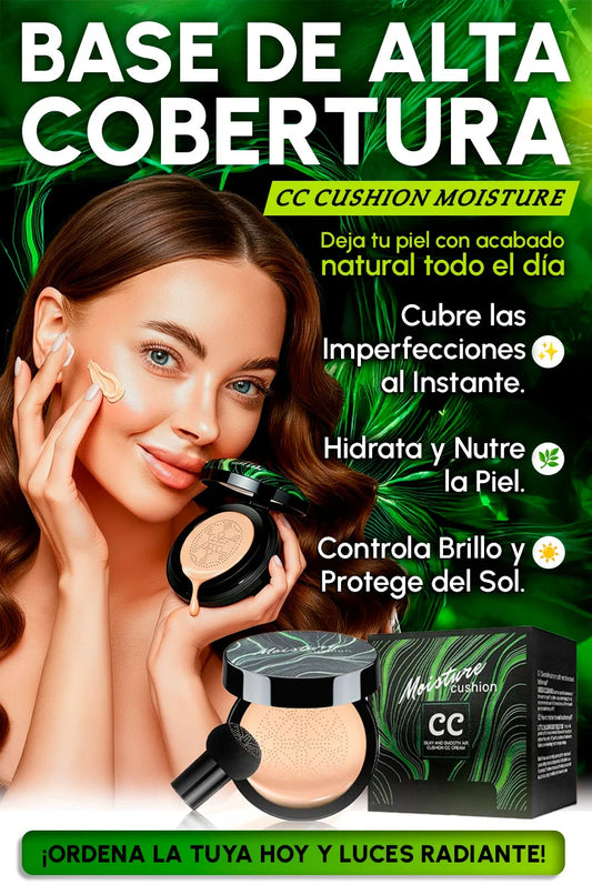 Base de Alta Cobertura EELHOE Moisture Cushion | Piel Perfecta e Hidratada Todo el Día