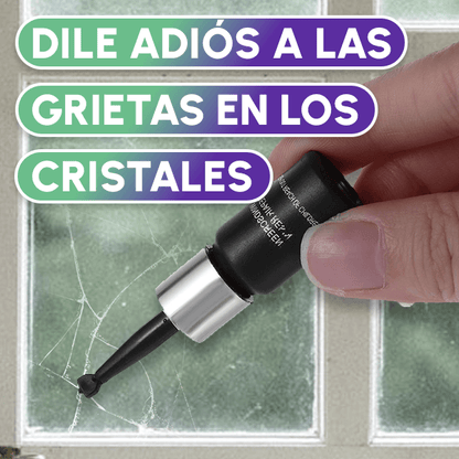 Reparador de Grietas para Vidrios | Repara Parabrisas, Pantallas y Ventanas en Minutos