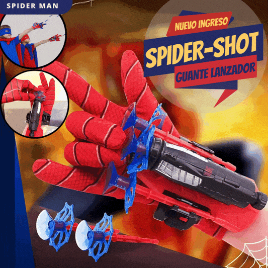 Guante Spiderman Lanza Dardos + REGALO